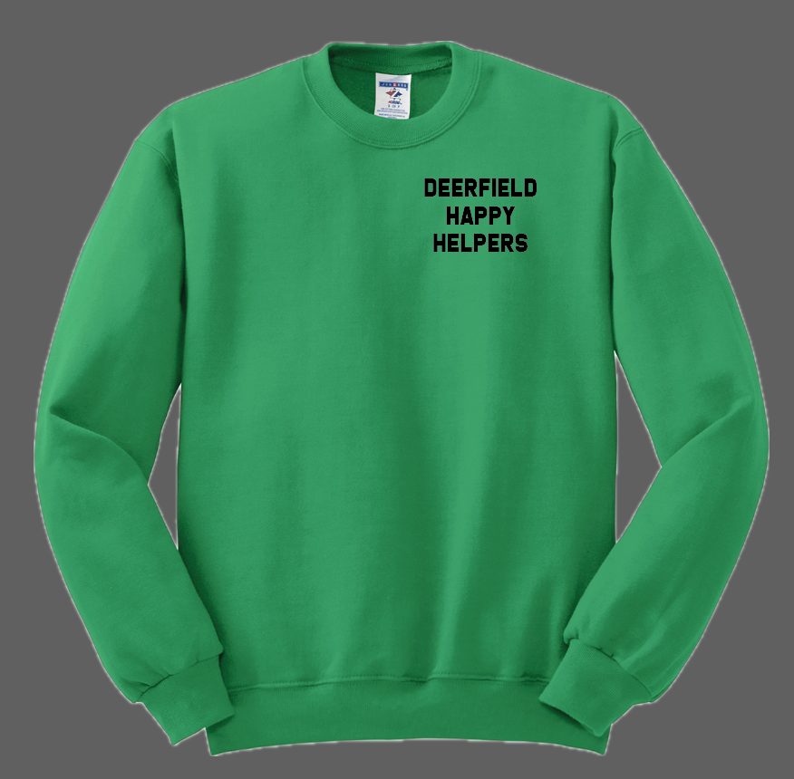 Deerfield Happy Helpers Crewneck Sweatshirt