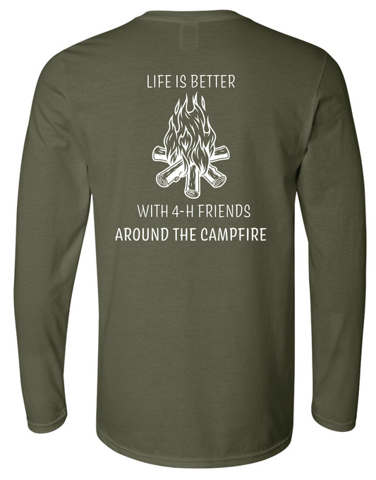 4-H Halloween Campout Long Sleeve T-Shirt
