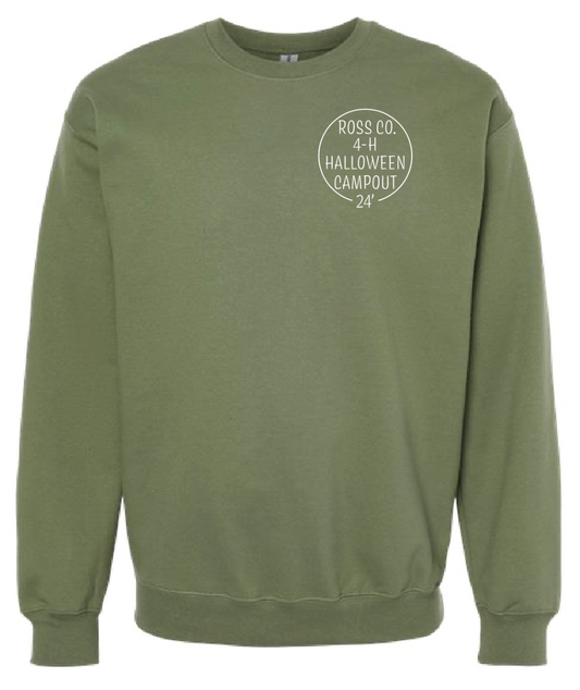 4-H Halloween Campout Crewneck Sweatshirt