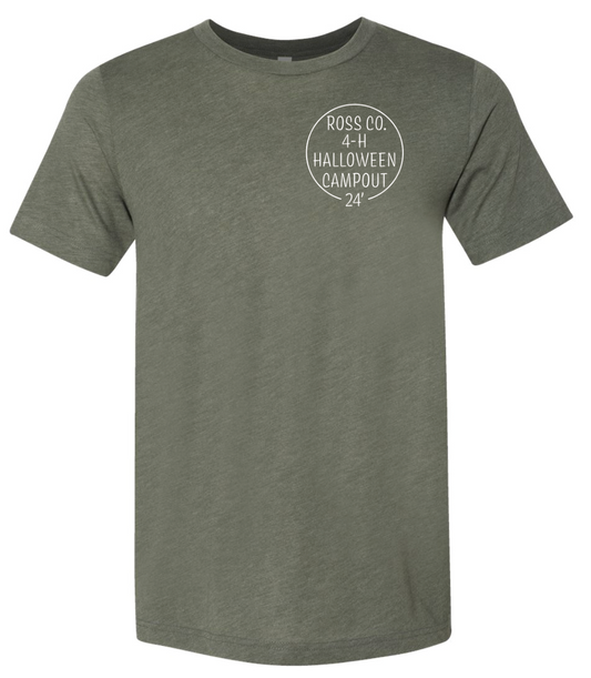4-H Halloween Campout Tri-Blend T-Shirt