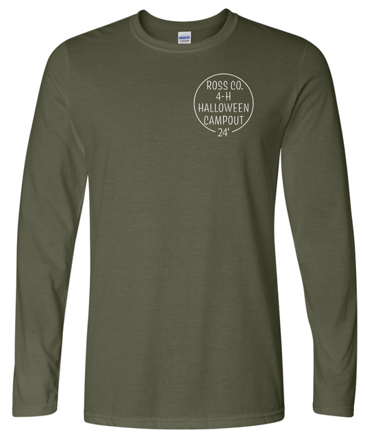 4-H Halloween Campout Long Sleeve T-Shirt