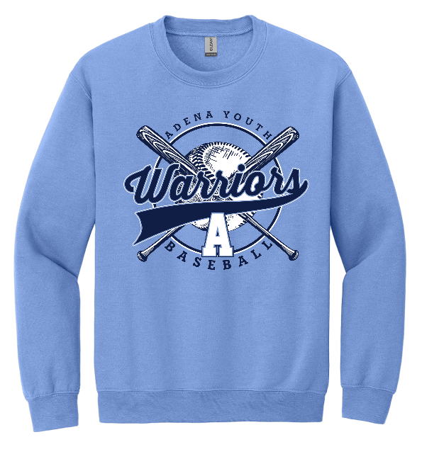 Adena Youth Baseball Crewneck Sweatshirt