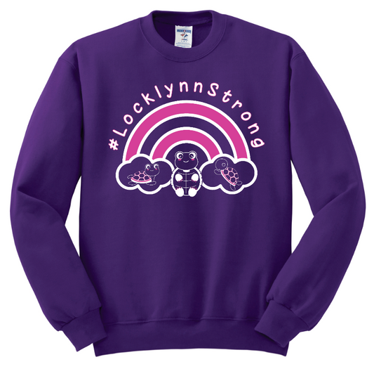 #LocklynnStrong Crewneck Sweatshirt