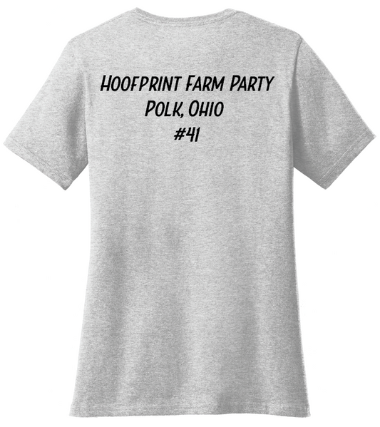 Hoofprint Farms Yacht Brats V-Neck T-Shirt