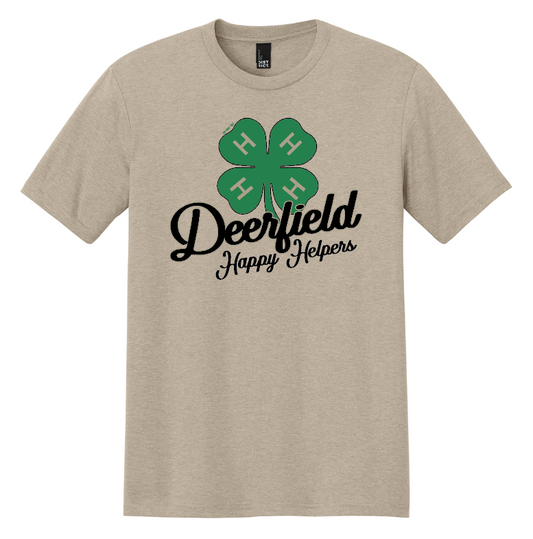 Deerfield Happy Helpers Tri-Blend T-Shirt