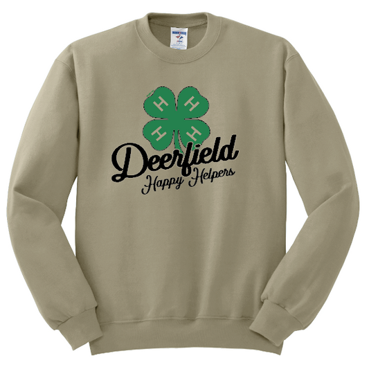 Deerfield Happy Helpers Crewneck Sweatshirt