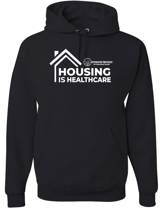 Full Chest Logo - Integrated Services Hoodies – Housing is Healthcare