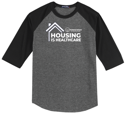 Integrated Services 3/4 Sleeve T-Shirt – Housing is Healthcare