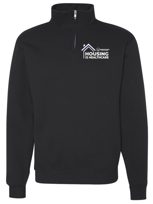 Integrated Services 1/4 Zip Sweatshirt – Housing is Healthcare