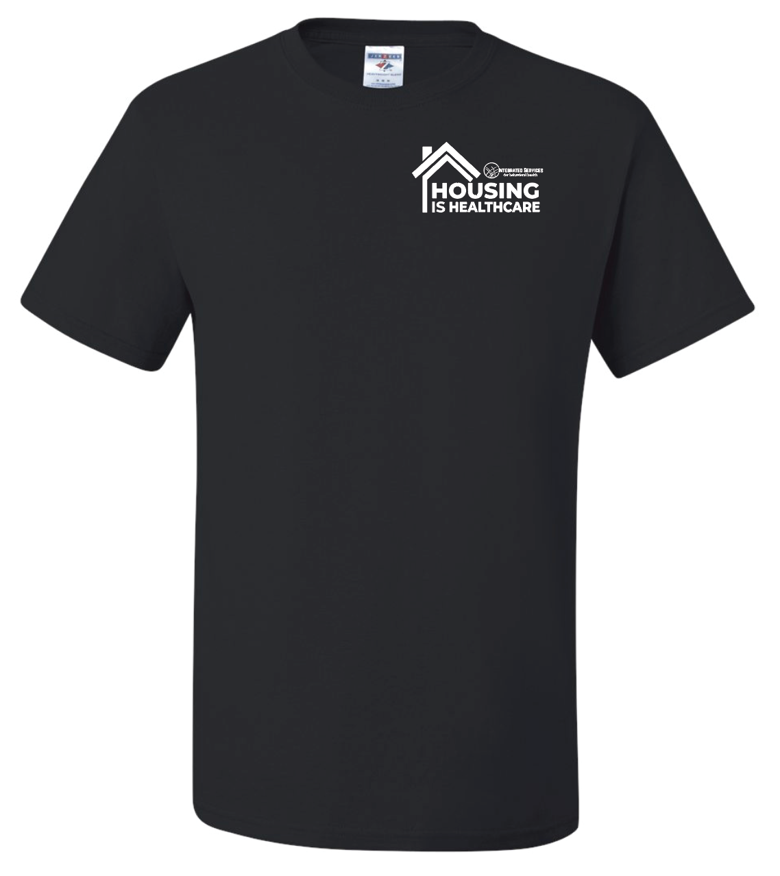 Left Chest Logo - Integrated Services T-Shirts – Housing is Healthcare