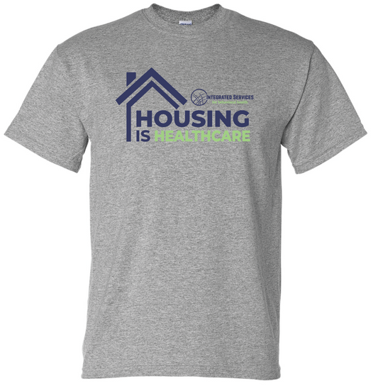 Full Color Chest Logo - Integrated Services T-Shirts – Housing is Healthcare