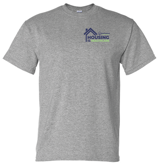 Left Chest Full Color Logo - Integrated Services T-Shirts – Housing is Healthcare