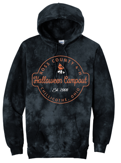 4-H Halloween Campout Hooded Sweatshirt