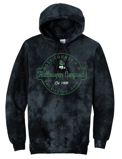 4-H Halloween Campout Hooded Sweatshirt