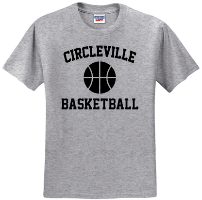 Circleville Basketball Black T-Shirts