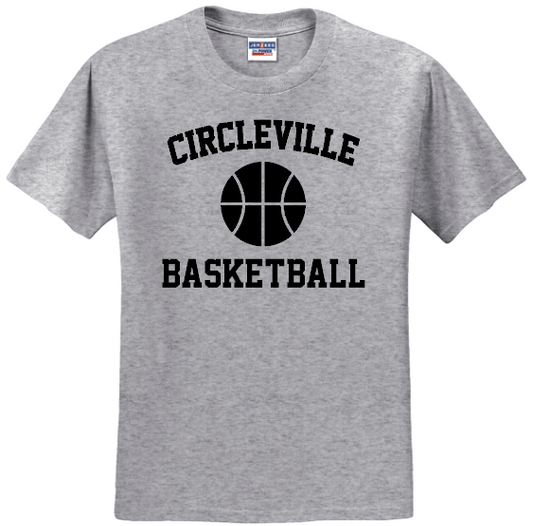 Circleville Basketball Black T-Shirts