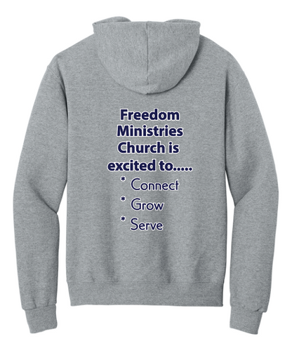 Freedom Ministries Connect Full Zip Hooded Sweatshirt