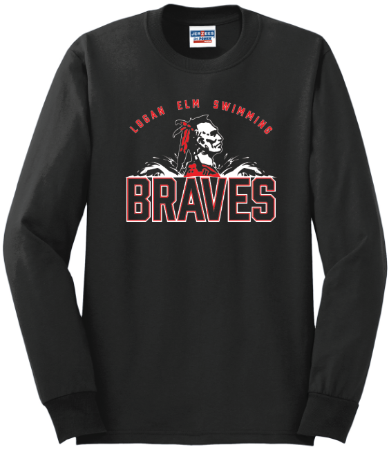 Logan Elm Swimming Long Sleeve T-Shirt