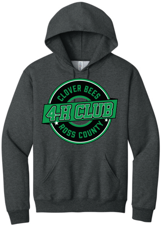 Clover Bees 4-H Hooded Sweatshirt