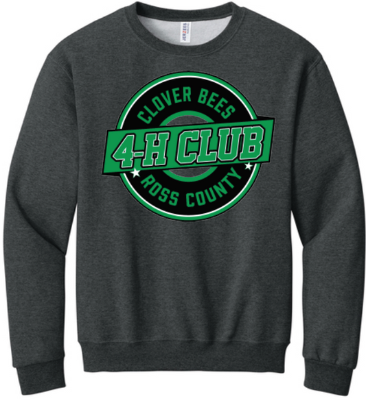 Clover Bees 4-H Crewneck Sweatshirt