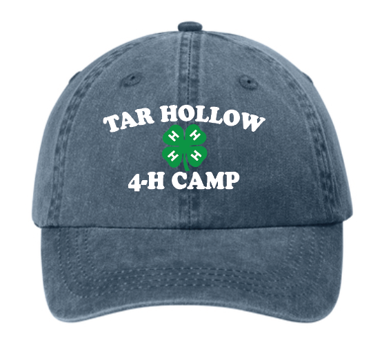Tar Hollow 4H Camp Washed Cap