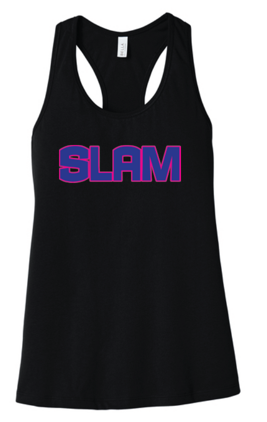 Slam Softball Raceberback Tank Top