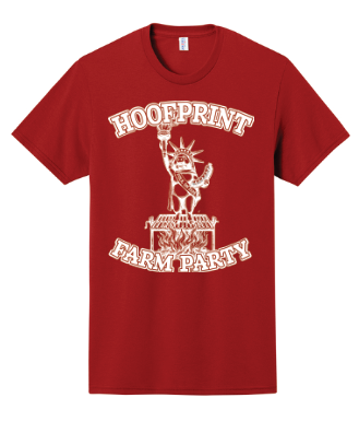 Hoofprint Farm Party T-Shirt