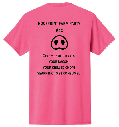 Hoofprint Farm Party T-Shirt