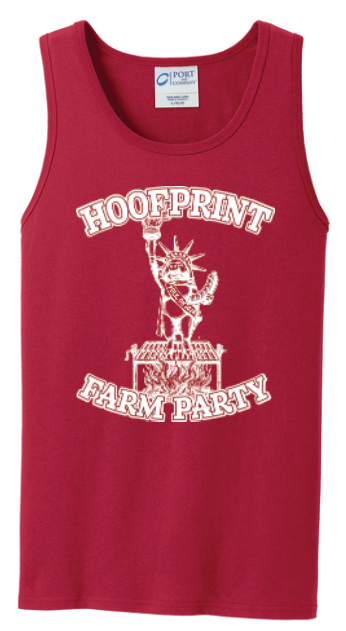 Hoofprint Farm Party Tank Top