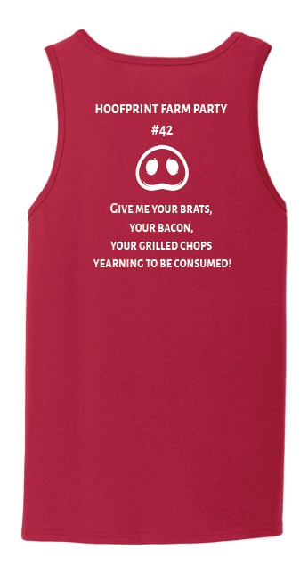 Hoofprint Farm Party Tank Top