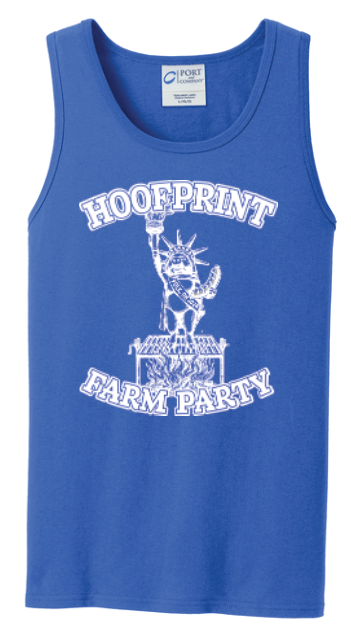 Hoofprint Farm Party Tank Top