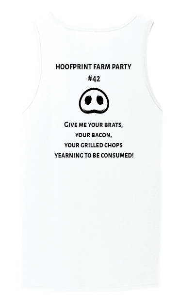 Hoofprint Farm Party Tank Top