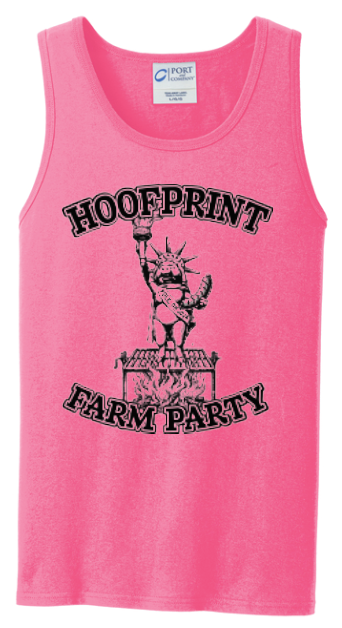 Hoofprint Farm Party Tank Top