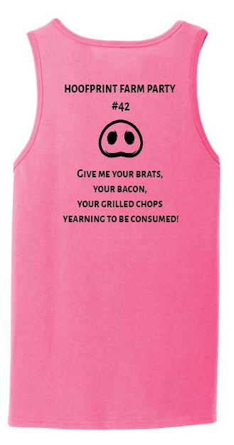 Hoofprint Farm Party Tank Top