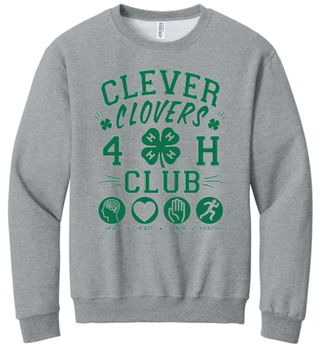 Clever Clovers 4H Crewneck Sweatshirt