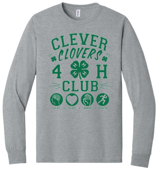 Clever Clovers Long Sleeve T-Shirts