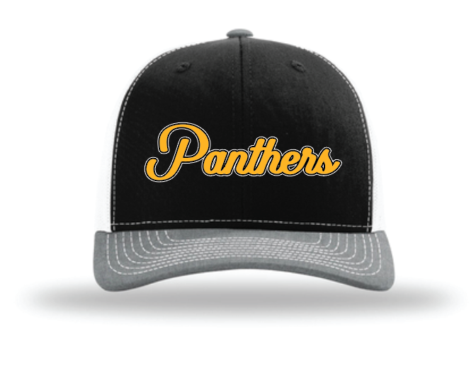 Panthers Richardson Trucker Hat - 3D Embroidered