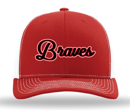 Bravess Richardson Trucker Hat - 3D Embroidered