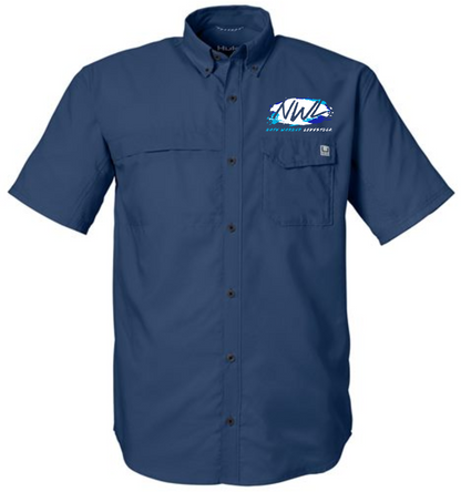 Nate Warner Livestock HUK Men's Tide Point Short Sleeve Shirt