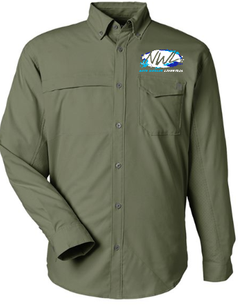 Nate Warner Livestock HUK Men's Tide Point Long Sleeve Shirt