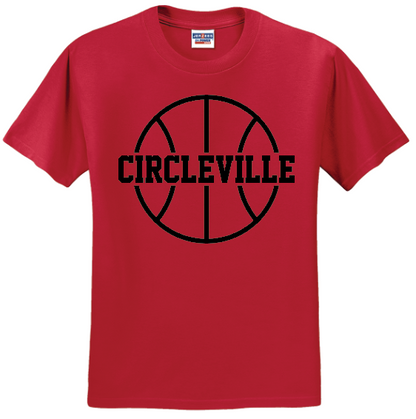 Circleville Basketball Black T-Shirts