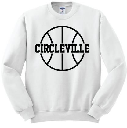 Circleville Basketball Crewneck Sweatshirts