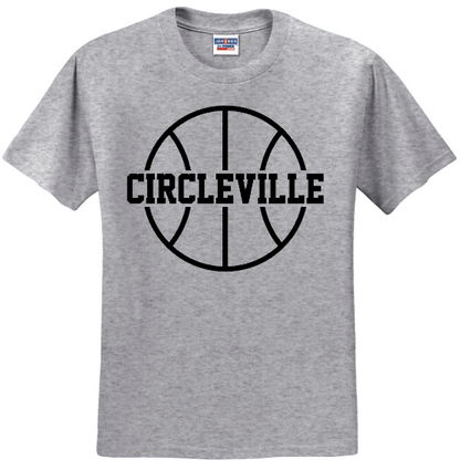 Circleville Basketball Black T-Shirts