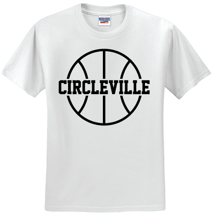 Circleville Basketball Black T-Shirts