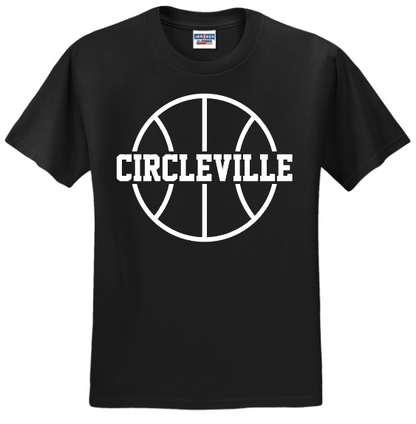 Circleville Basketball Black T-Shirts