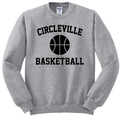 Circleville Basketball Crewneck Sweatshirts