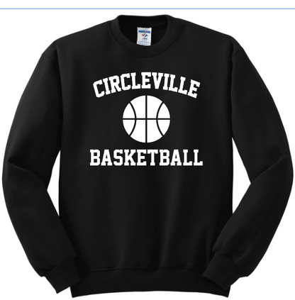 Circleville Basketball Crewneck Sweatshirts