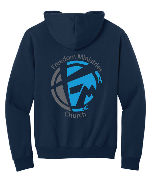 Freedom Ministries Full Zip Hooded Sweatshirt