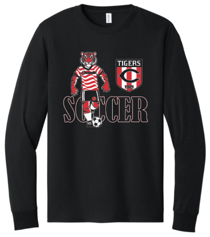 Circleville Soccer - Tiger - Women's Crest - Black
