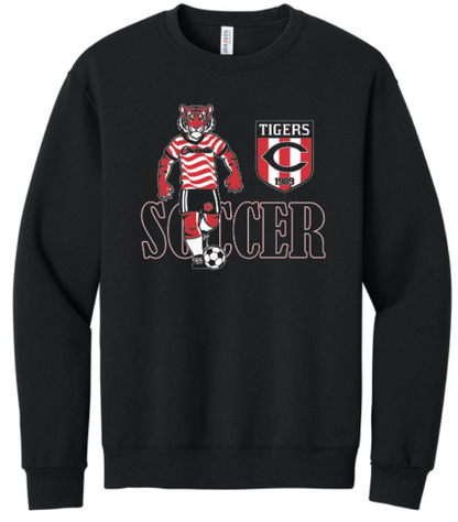 Circleville Soccer - Tiger - Women's Crest - Black